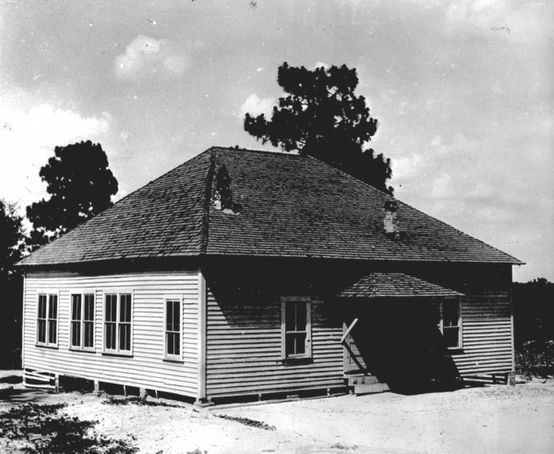 Hinson's Crossroads Schoolhouse image. Click for full size.