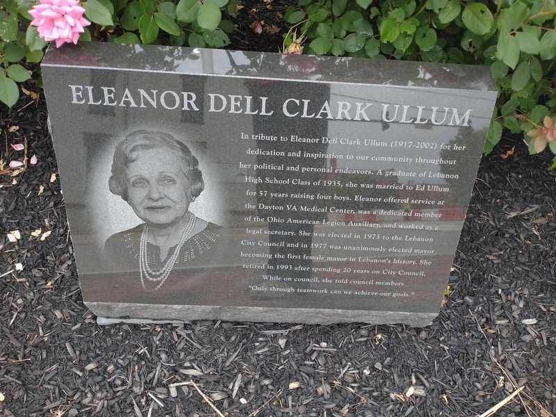 Eleanor Dell Clark Ullum Marker image. Click for full size.