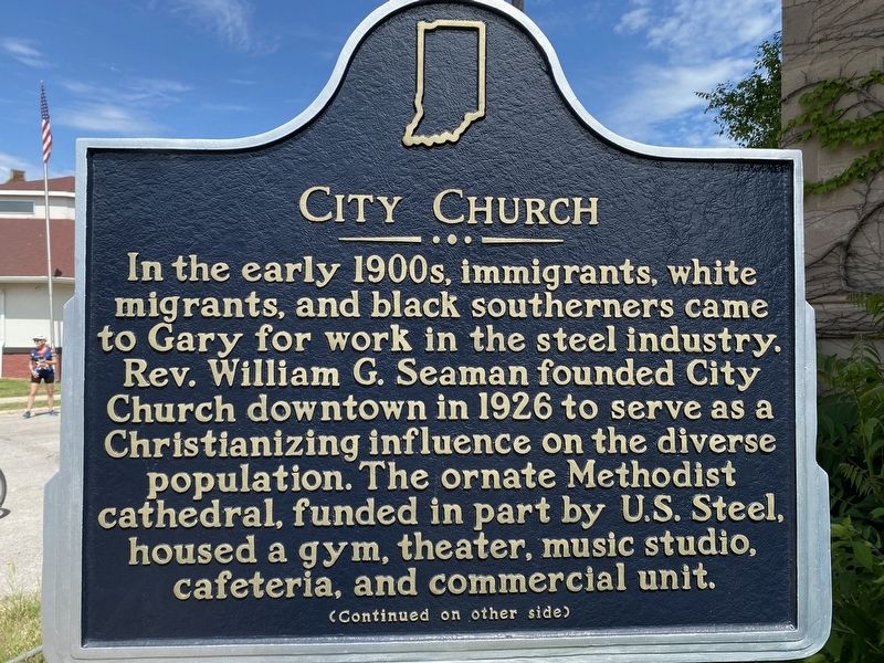 City Church Marker image. Click for full size.