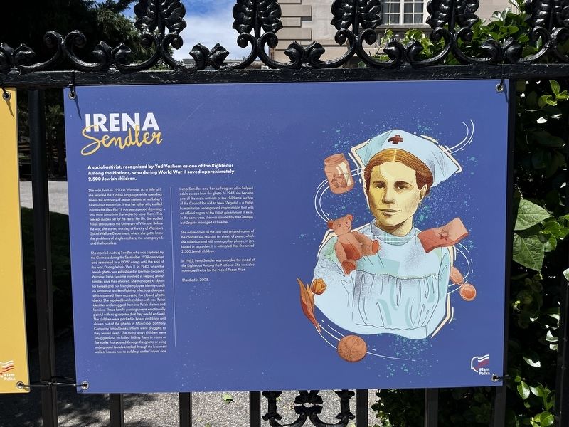Irena Sendler Marker image. Click for full size.