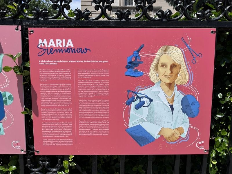Maria Siemionow Marker image. Click for full size.