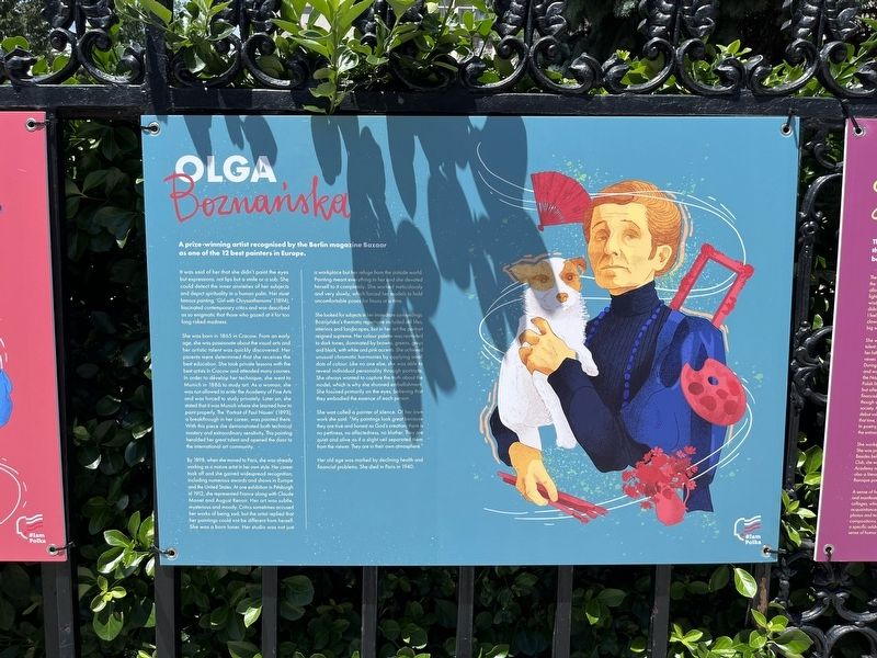 Olga Boznańska Marker image. Click for full size.