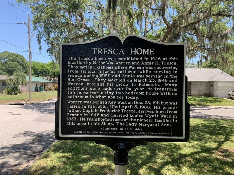 Tresca Home Marker Side 1 image. Click for full size.