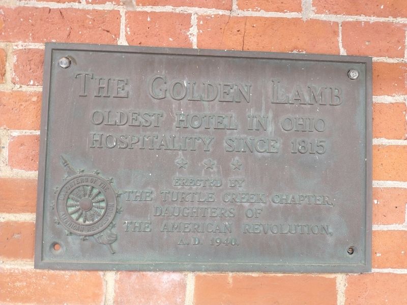 The Golden Lamb Marker image. Click for full size.