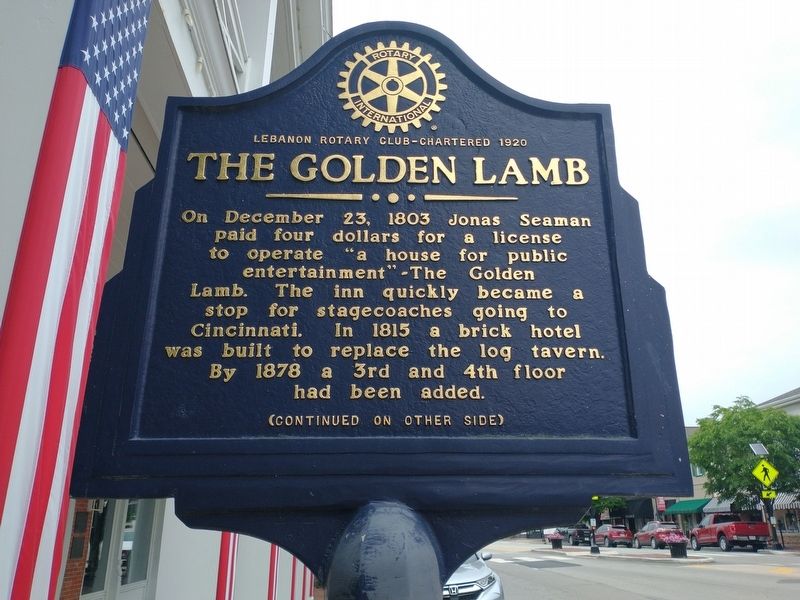 The Golden Lamb Marker image. Click for full size.