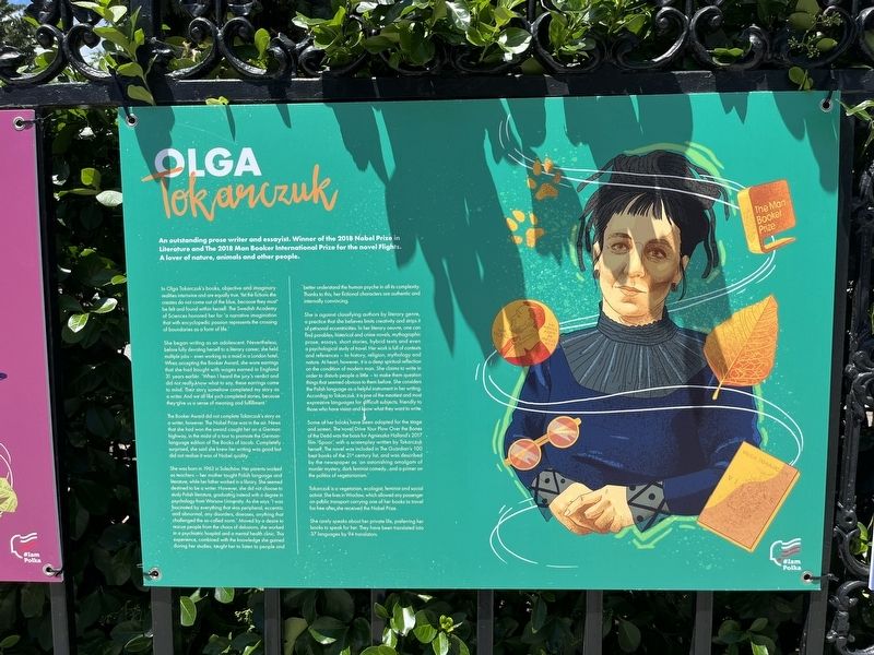 Olga Tokarczuk Marker image. Click for full size.