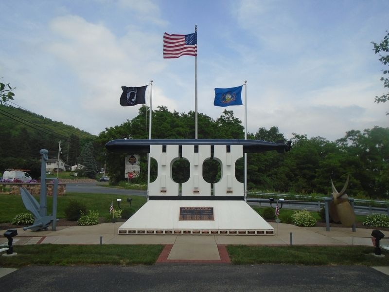 Submarine Memorial. Click for full size. Submarine Memorial image. Click for full size.