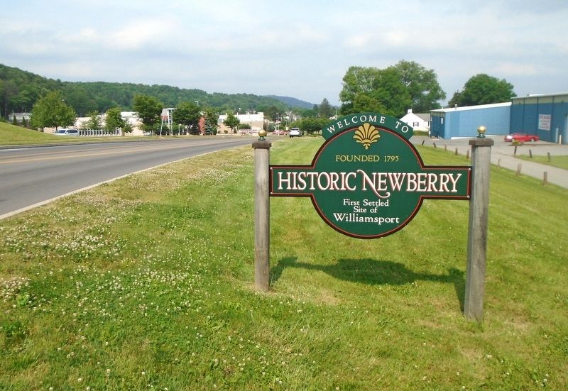 Historic Newberry Marker image. Click for full size.