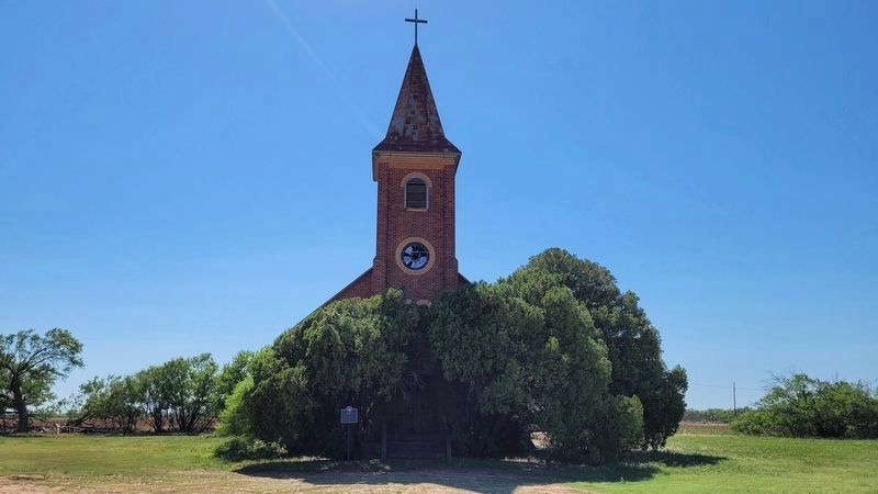 The front view of the St. John Catholic Church image. Click for full size.