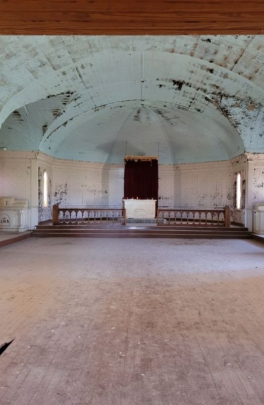 Inside view of the St. John Catholic Church image. Click for full size.