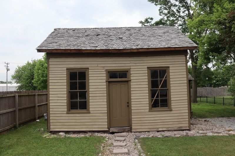 1850s Railroad Workers' Quarters Marker image. Click for full size.
