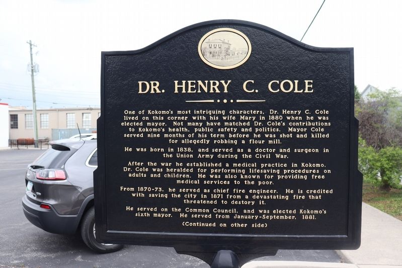 Dr. Henry C. Cole Marker image. Click for full size.