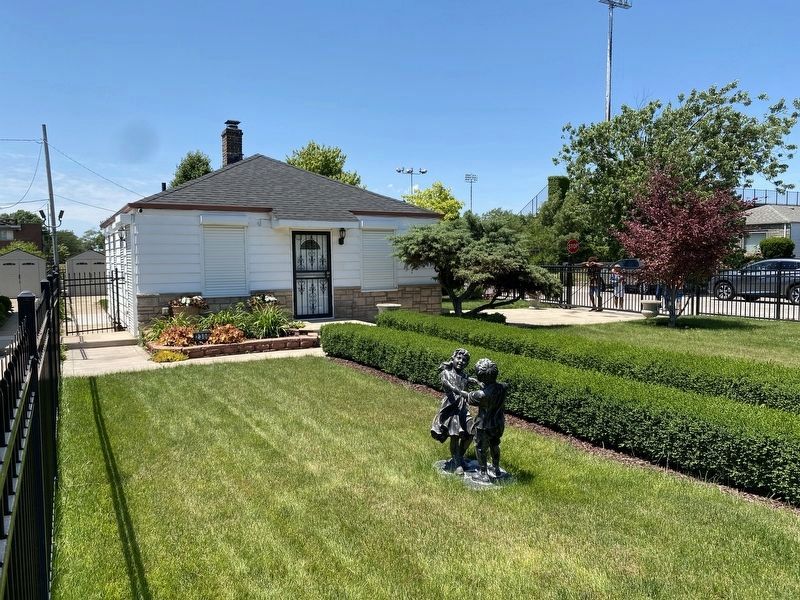 Michael Jackson Place of Birth Marker image. Click for full size.