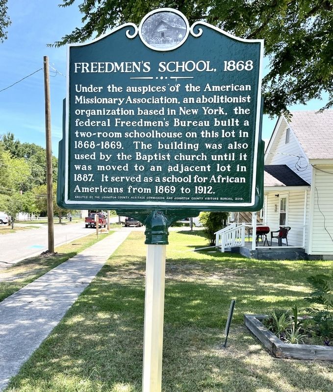Freedmen�s School, 1868 Marker image. Click for full size.