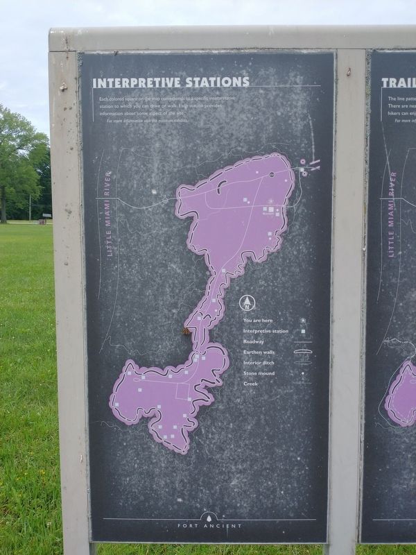 Interpretive Stations - Trail Guide - Other Points Of Interest Marker image. Click for full size.
