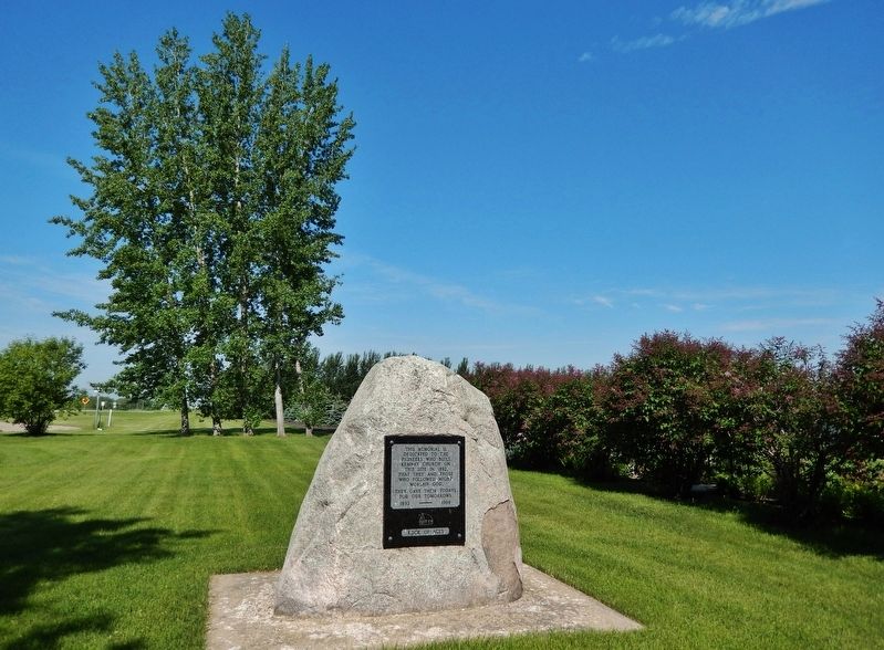Kemnay Pioneer Memorial image. Click for full size.