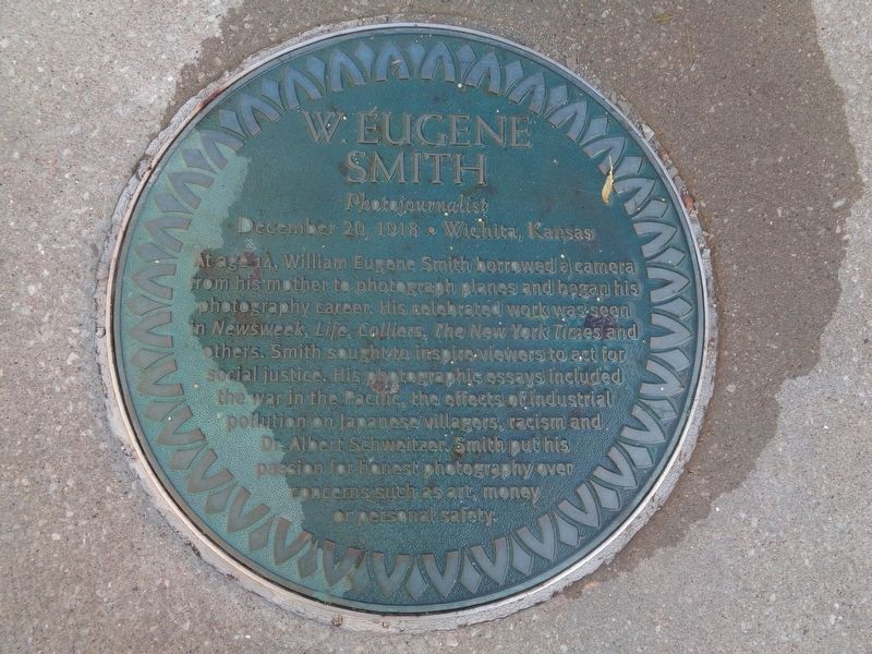 W. Eugene Smith Marker image. Click for full size.