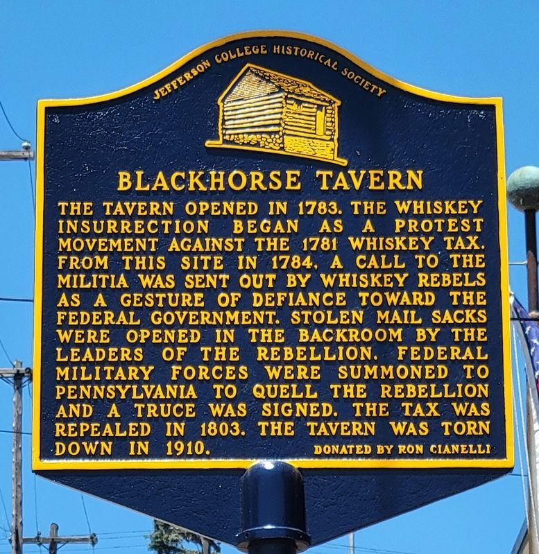 Blackhorse Tavern Marker image. Click for full size.
