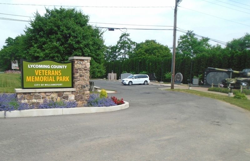 Lycoming County Veterans Memorial Park. Click for full size. Lycoming County Veterans Memorial Park image. Click for full size.