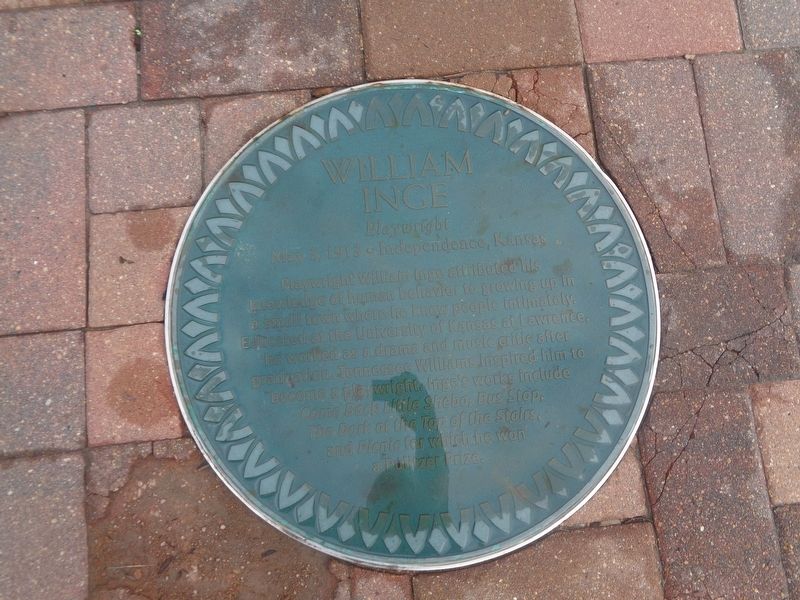 William Inge Marker image. Click for full size.