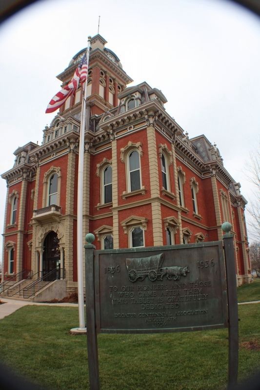 To our pioneers Marker. Click for full size. To our pioneers Marker image. Click for full size.