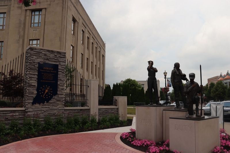 Indiana Women's Legacy Memorial. Click for full size. Indiana Women's Legacy Memorial image. Click for full size.