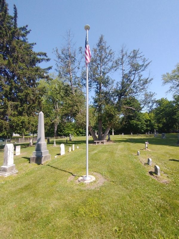 Wing Cemetery Veterans Memorial image. Click for full size.