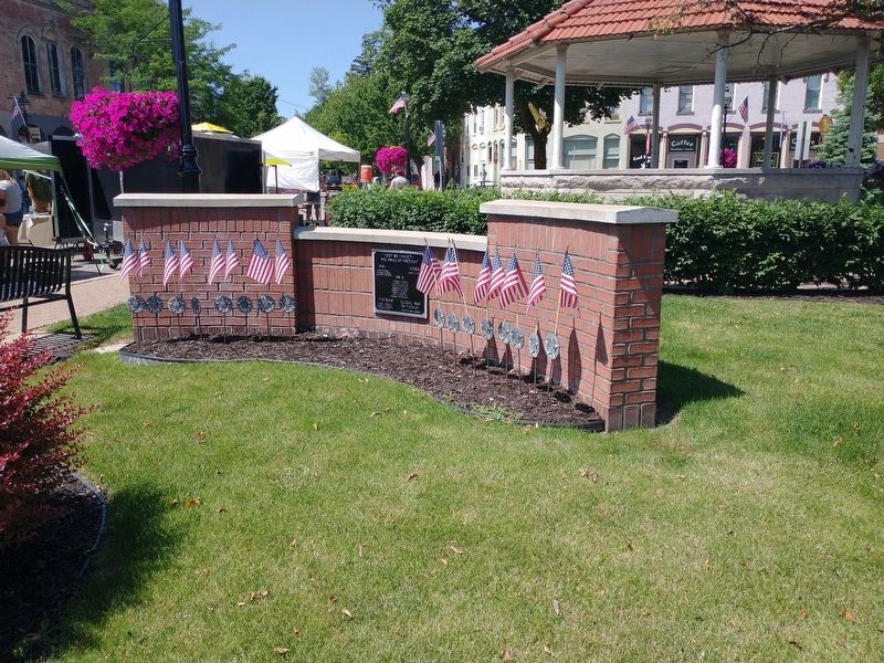 Dundee Veterans Memorial. Click for full size. Dundee Veterans Memorial image. Click for full size.