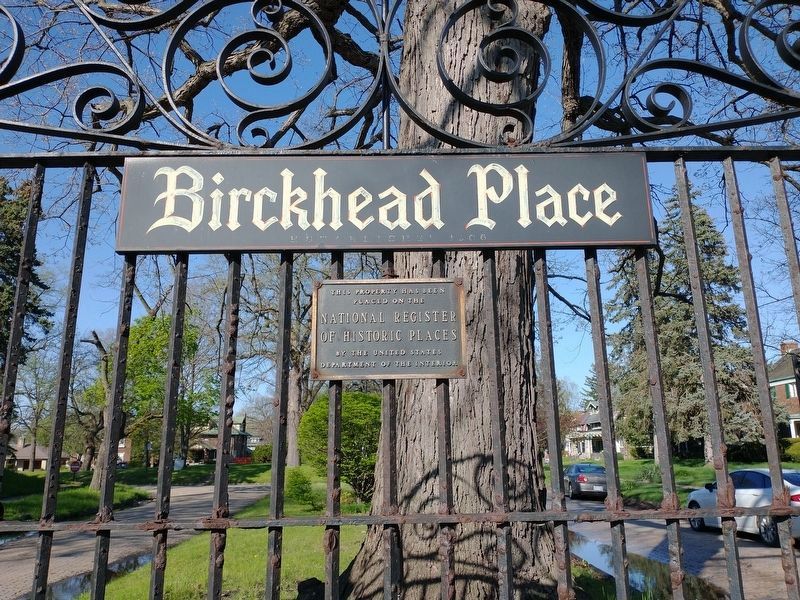 Birckhead Place Marker image. Click for full size.