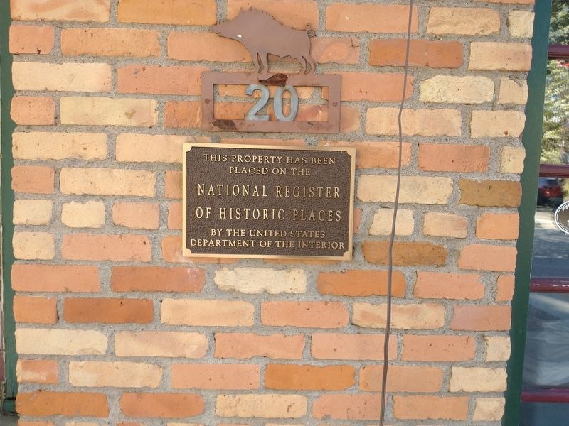 The Bronze Boar Marker image. Click for full size.