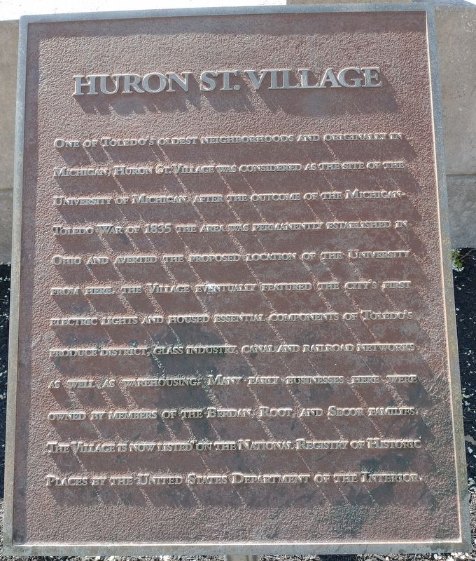 Hurron St. Village Marker image. Click for full size.