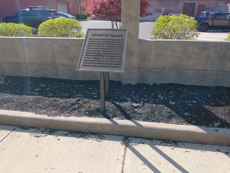 Hurron St. Village Marker. Click for full size. Hurron St. Village Marker image. Click for full size.