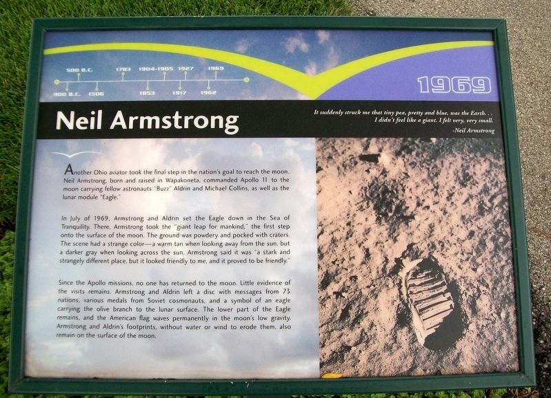 Neil Armstrong Marker image. Click for full size.