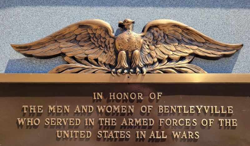 Veterans Memorial. Click for full size. Veterans Memorial image. Click for full size.
