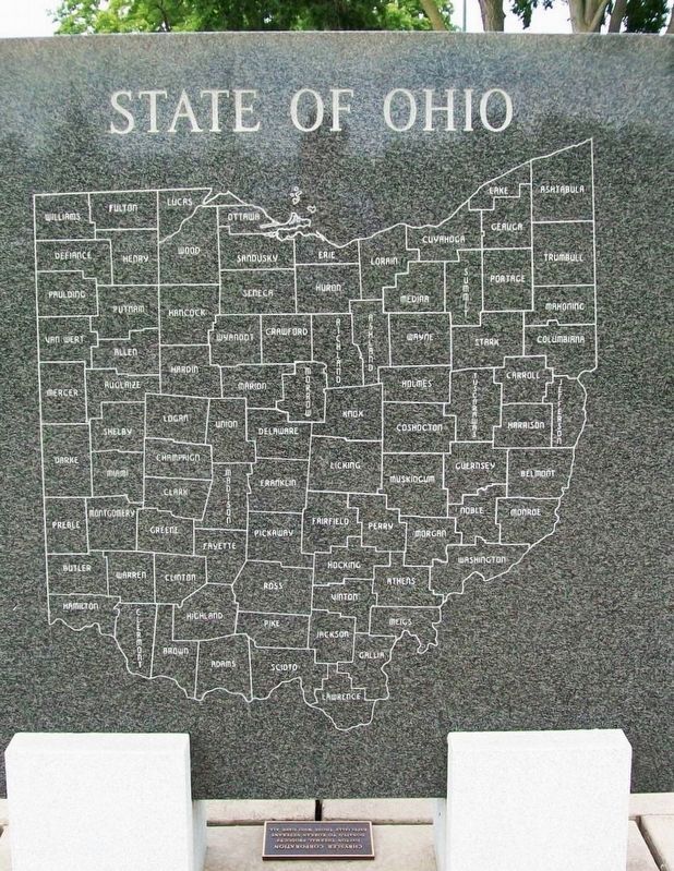 State of Ohio Korean War Memorial - Ohio image. Click for full size.
