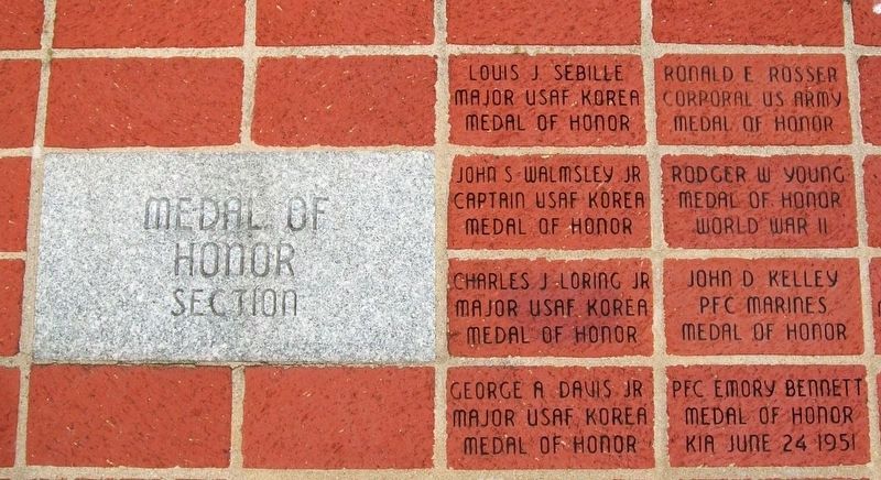 State of Ohio Korean War Memorial. Click for full size. State of Ohio Korean War Memorial image. Click for full size.