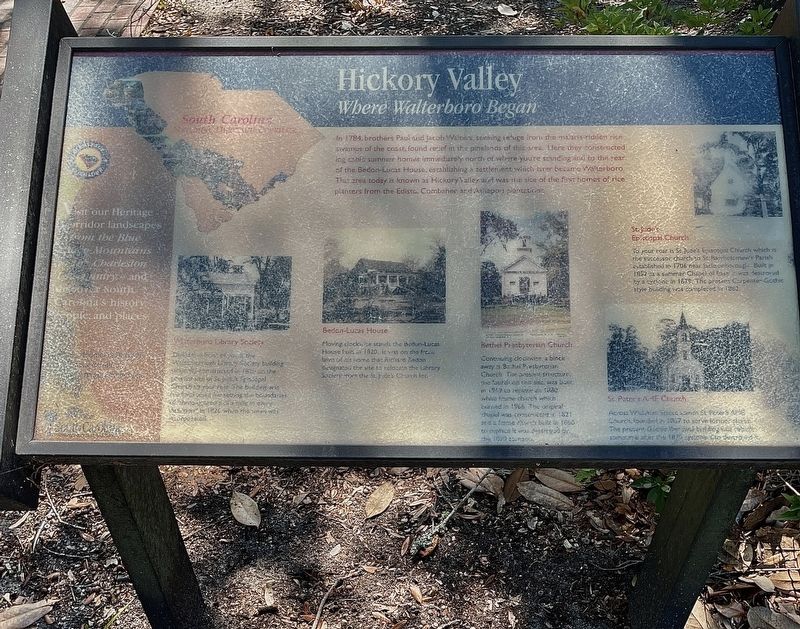 Hickory Valley Marker image. Click for full size.