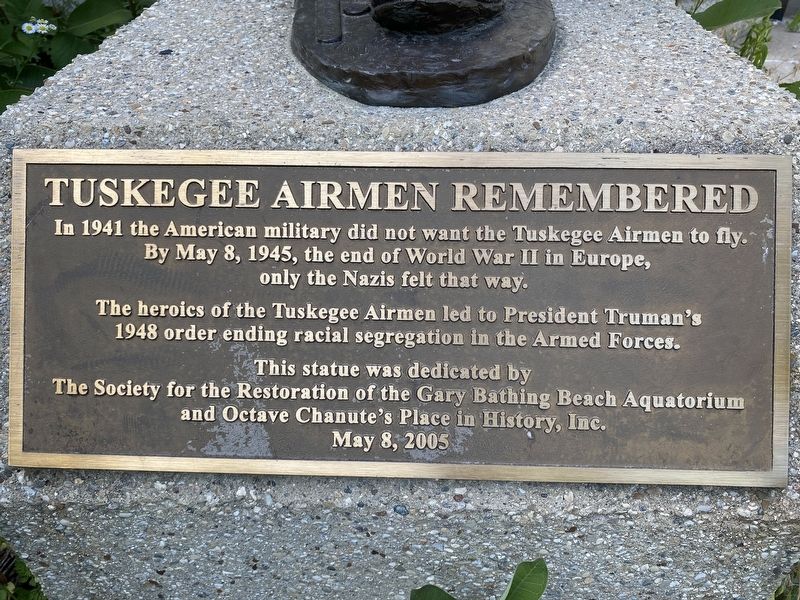Tuskegee Airmen Remembered Marker image. Click for full size.