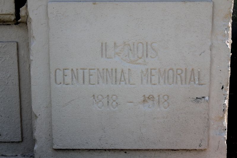 Centennial Memorial Ottawa Illinois Marker image. Click for full size.
