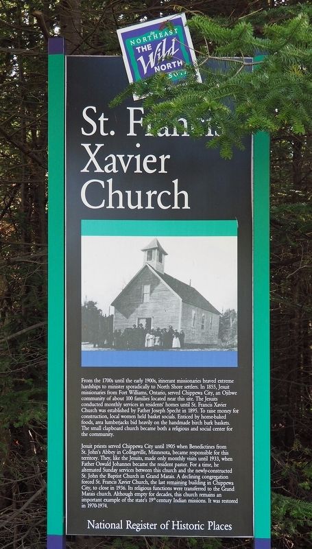 St. Francis Xavier Church Marker image. Click for full size.