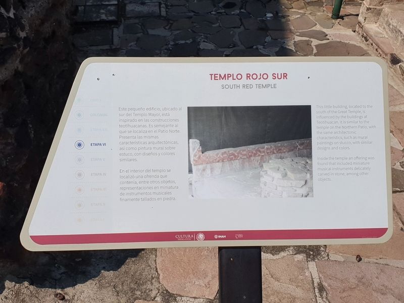 South Red Temple Marker image. Click for full size.