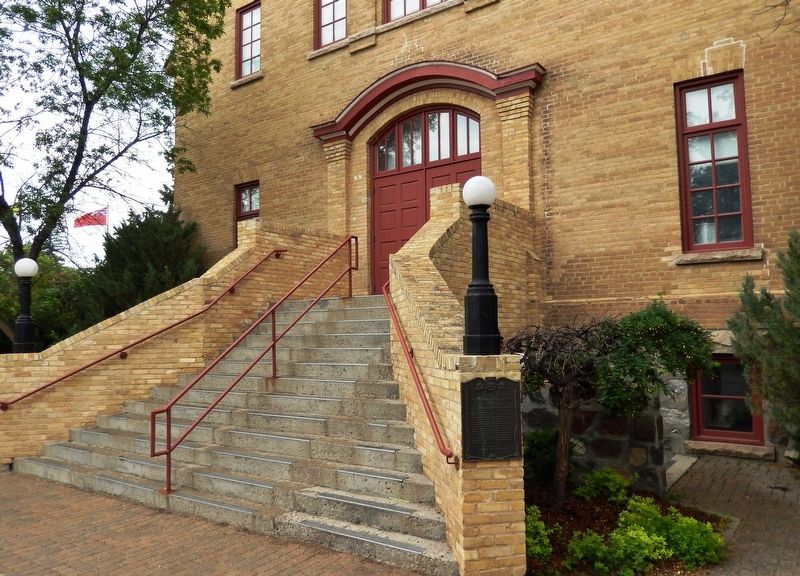 Wolseley Town Hall-Opera House Marker. Click for full size. Wolseley Town Hall-Opera House Marker image. Click for full size.