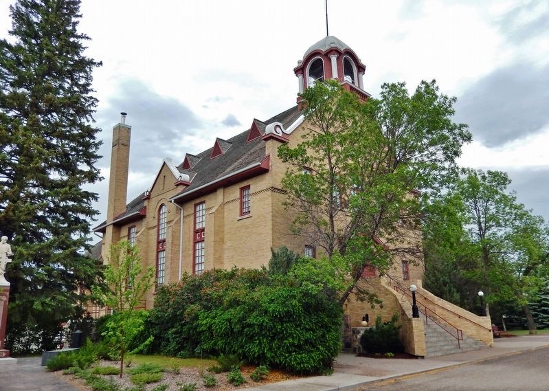 Wolseley Town Hall-Opera House (<i>southwest elevation</i>). Click for full size. Wolseley Town Hall-Opera House (<i>southwest elevation</i>) image. Click for full size.