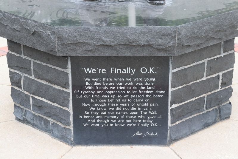 Howard County Veterans Memorial image. Click for full size.