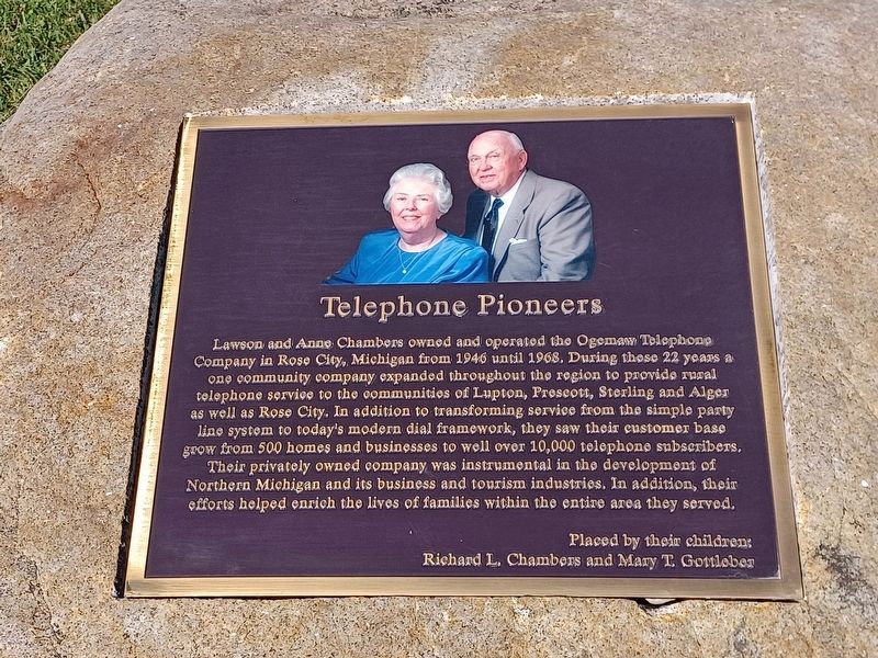 Telephone Pioneers Marker image. Click for full size.