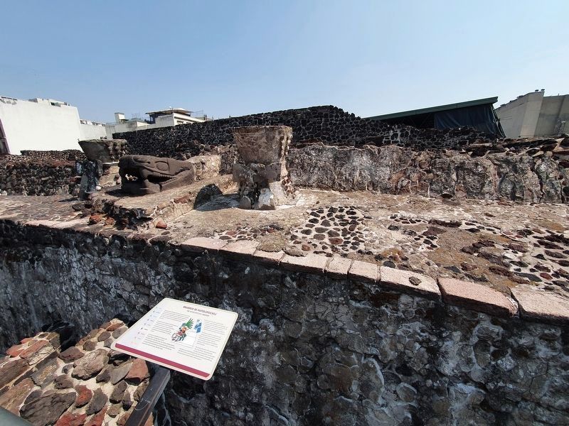 The Huitzilopochtli Braziers and Marker image. Click for full size.