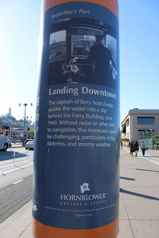 Landing Downtown Marker image. Click for full size.