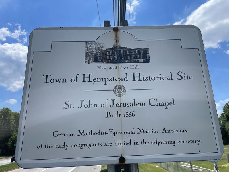 St. John of Jerusalem Chapel Marker image. Click for full size.