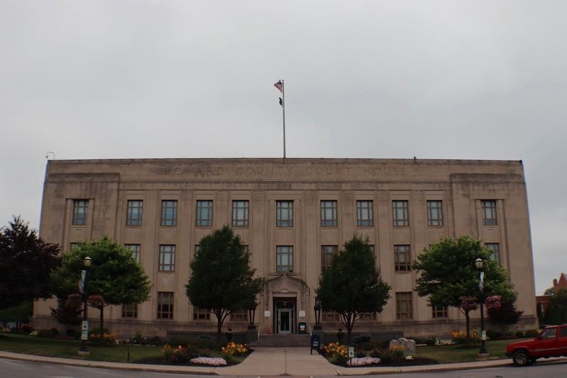 Howard County Courthouse. Click for full size. Howard County Courthouse image. Click for full size.