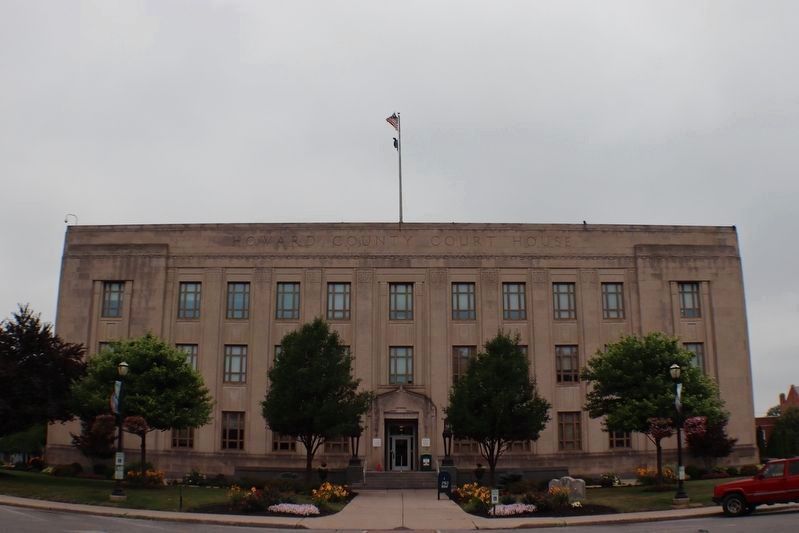 Howard County Courthouse. Click for full size. Howard County Courthouse image. Click for full size.